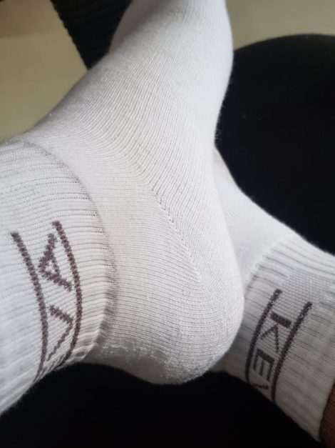 White Sports Socks