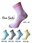 Women Striped Cotton Socks