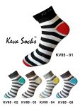 Ankle Stripes Cotton Socks