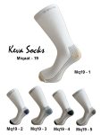 mq19 miqaat long dark base men socks