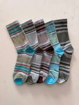 Men Long Stripes Cotton Socks